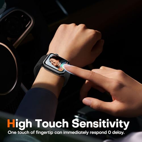 LK LϟK [8 pack] for Apple Watch Series 11/10 Screen Protector 46mm - size: Series 11/10 46mm Protector