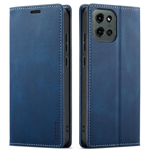 Moto G 5G 2025/5G 2026/Play 2026 Wallet Case with [RFID Blocking],Blue | Card Holder, Kickstand, Magnetic, Soft Leather Flip Case Wallet for Moto G 5G 2025/Moto G 5G 2026/Play 2026 - color: Blue, size: Moto G 5G 2025/2026 6.7"
