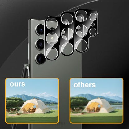 3 Pack Camera Lens Protector for Samsung Galaxy S23 Ultra - size: Galaxy S23 Ultra
