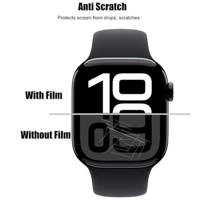 6 Pack TPU Screen Protector For Apple Watch Series 10/11 (42mm) - size: 42mm