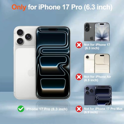 SUPFINE Silicone & Magnetic for iPhone 17 Pro Case White - color: White, size: iPhone 17 Pro