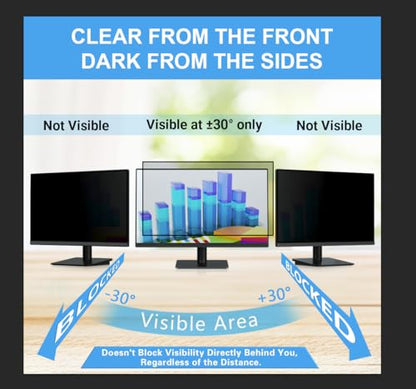 STARY [2 Pack 24 Inch Computer Monitor Privacy Screen for 16:9 Ratio - size: 24 Inch 16:9 Upgrade