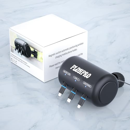 Uber Accessories for Car 3 in 1 Backseat Car Charging Station Box, with QC 3.0 Adapter 36W Retractable Multi Devices Car Charger Fast Charge for All Phones | iPhone15/14 | Samsung|Uber Taxi Lyft Turo - size: 3 IN 1-with Car Charger
