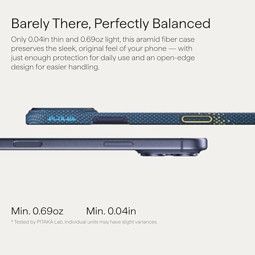 pitaka for iPhone 17 Pro Case 6.3" with Camera Control Button, Compatible with MagSafe, Ultra-Slim Case with Caseless Touch Feeling, 1500D Aramid Fiber Woven, Milky Way Galaxy - color: Milky Way Galaxy