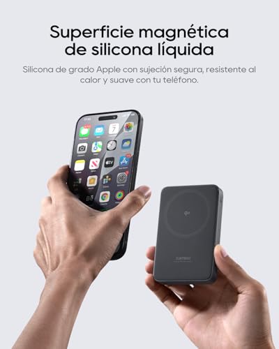 CUKTECH Qi2 Certified 15W Magnetic Power Bank, 10000mAh Battery Pack - color: Qi2 15W Wireless