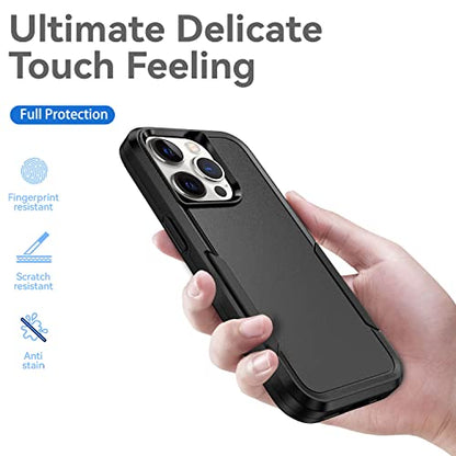 Designed for iPhone 11 Pro Case, Heavy Duty Protection Shockproof Dropproof Dustproof Anti-Scratch Phone Case Cover Protective Case, Black - size: for iPhone 11 Pro