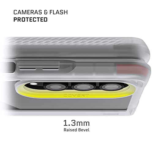 Ghostek COVERT Clear Z Fold 4 Case with Slim Lightweight Design and Hinge Protection Wireless Charging and PowerShare Compatible Phone Cover Designed for 2022 Samsung Galaxy Z Fold4 5G (7.6in) (Clear) - color: Clear, size: Galaxy Z Fold 4