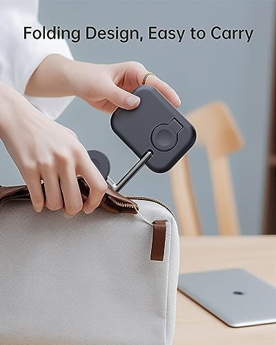 Charger Stand for Apple Watch,2 in 1 Foldable Wireless Charging Station