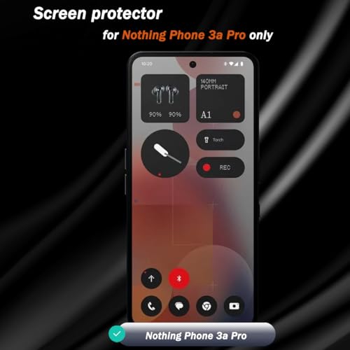 3+2 Pack Tempered Glass for Nothing Phone 3a Pro Screen Protector with Camera Lens Protector, 9H Hardness, HD Clear Film, Case Friendly, Screen Protector for Nothing Phone 3a Pro - size: for Nothing Phone 3a Pro
