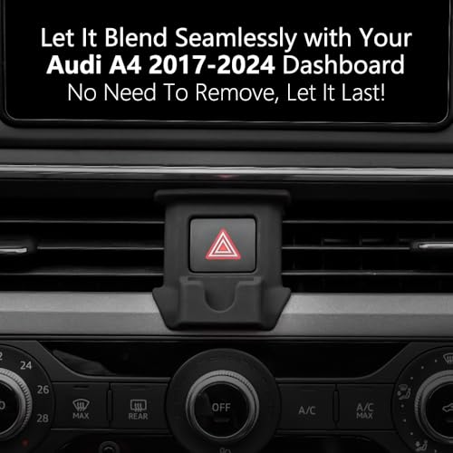 CLEC MagSafe Car Phone Holder for Audi A4/A5 2017-2025,20 Magnets