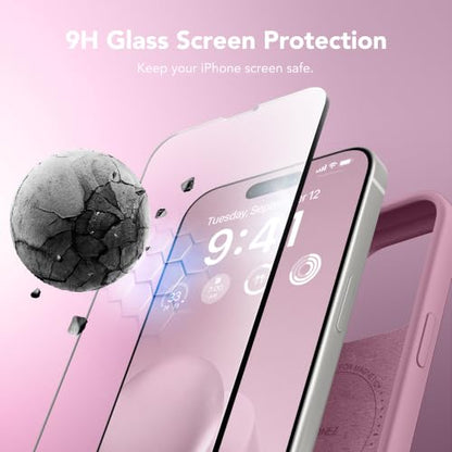 GONEZ Magnetic for iPhone 15 Pro Case, Silicone Cover Blackcurrant - color: Blackcurrant, size: Iphone 15 Pro