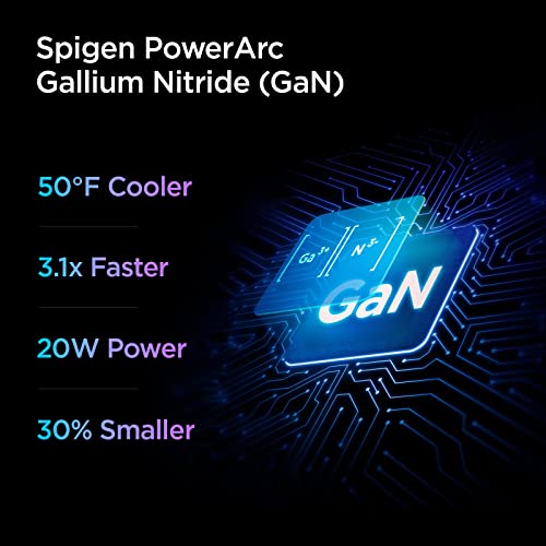 Spigen USB-C Charger Block, 20W GaN