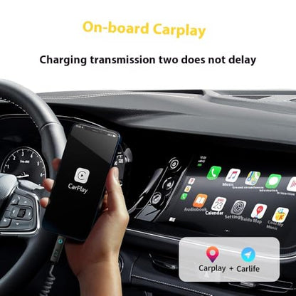 4 in 1 USB C Cable with LED Display, 240W Fast Charging Retractable Spring Data Cable Up to 6.6 Feet, Support CarPlay, iPhone/iPad/Samsung/Laptop (Gray)
