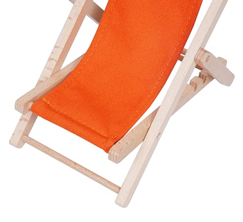 Foldable Wooden Cell Phone Stand, Phone Holder for Desk - color: Orange