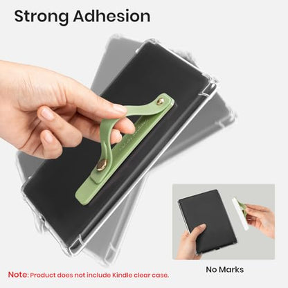 CoBak Hand Strap Holder for Kindle/Tablet - Lightweight TPU, 2 Pack - color: 2-Pack-Sage