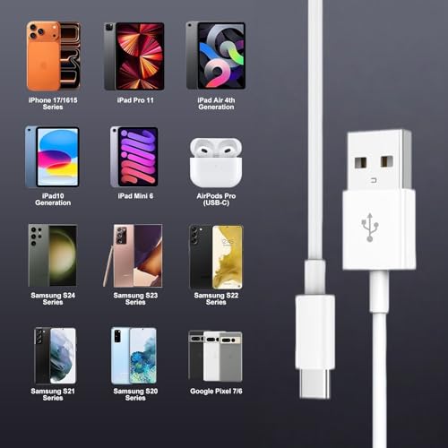 Short USB A to USB C Cable 6 inch for iPhone 17/16/15, 3A Fast Charging - size: 0.5FT, style: USBA to USBC
