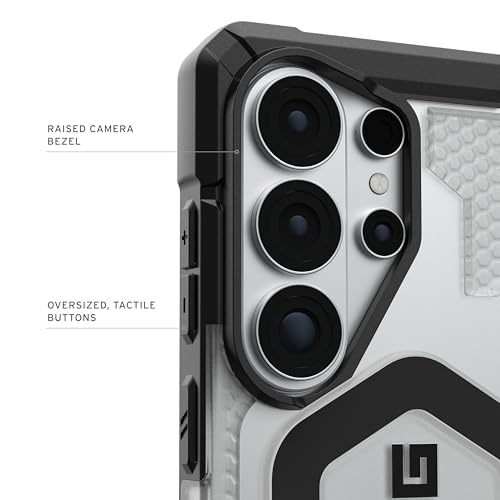 URBAN ARMOR GEAR UAG for Samsung Galaxy S26 Ultra Case 6.9" Pathfinder Clear - Magnetic Charging Compatible Transparent Rugged Military Drop Tested Protective Cover, Ice/Silver - color: Pathfinder Clear - Ice/Silver