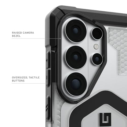 URBAN ARMOR GEAR UAG for Samsung Galaxy S26 Ultra Case 6.9" Pathfinder Clear - Magnetic Charging Compatible Transparent Rugged Military Drop Tested Protective Cover, Ice/Silver - color: Pathfinder Clear - Ice/Silver