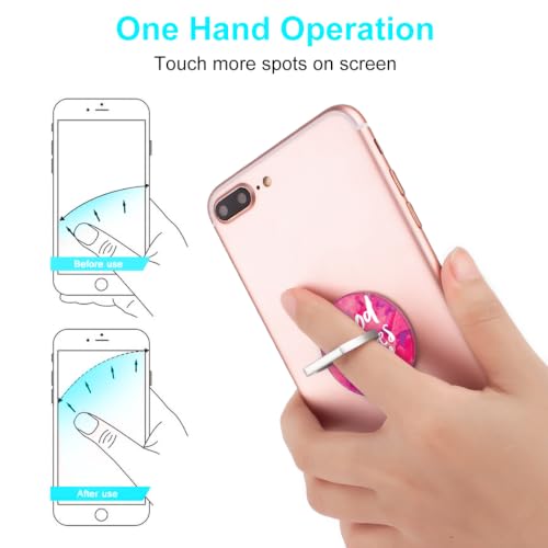 Bonoma Phone Ring Holder, 3 Pack Good Vibes Only - color: Good Vibes Only