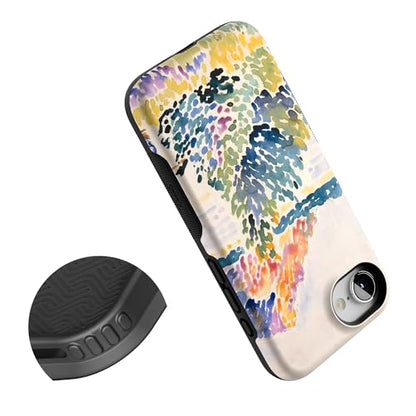 Casely iPhone 16e Case | Calm Waters | The Met Museum | Bold Protective Design | Compatible with MagSafe - color: Calm Waters | The Met Museum
