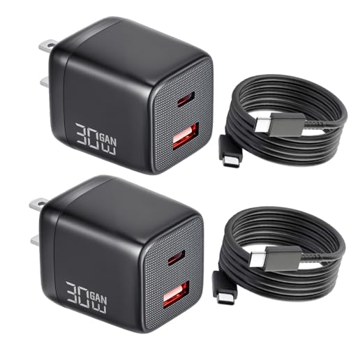 30W USB C Charger Block for iPhone 17 16 15 Pro Max Fast Charging - size: 2 units