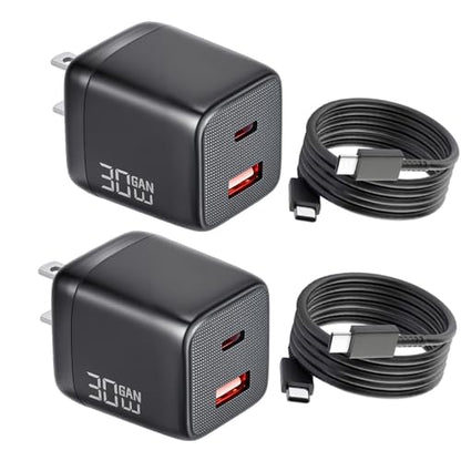 30W USB C Charger Block for iPhone 17 16 15 Pro Max Fast Charging - size: 2 units