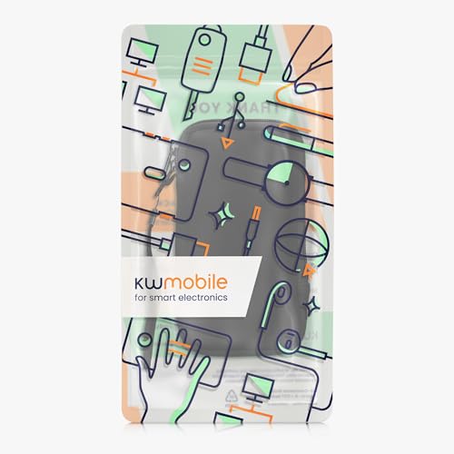 kwmobile Universal Phone Pouch Size XL - 6.7/6.8" - Neoprene Smartphone Pouch with Zip - Water-Repellent Mobile Phone Case - Sleeve in Black - color: black, size: XL - 6.7/6.8"