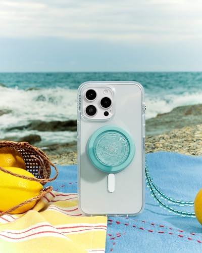 PopSockets Phone Grip for MagSafe, Magnetic Holder- Pool - color: Pool, style: MagSafe