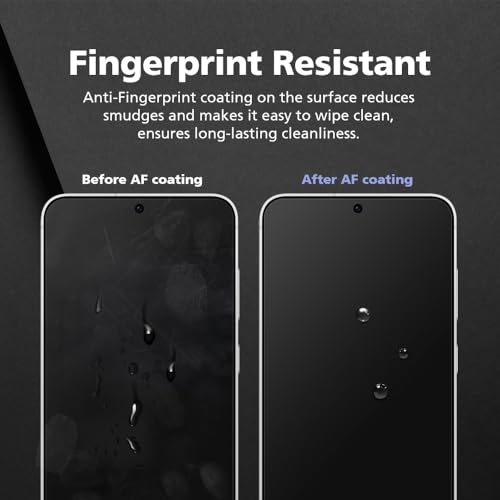 2-Pack Anti Glare Matte Privacy Screen Protector for Samsung Galaxy S25 Edge [0.1S Fingerprint ID Unlock][Anti Spy PET Flexible Film][Bubble-Free Easy Installation with Alignment Jig] - size: Galaxy S25 Edge