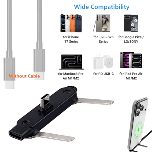 Detachable 2-in-1 USB-C Charger, 240W, Stand