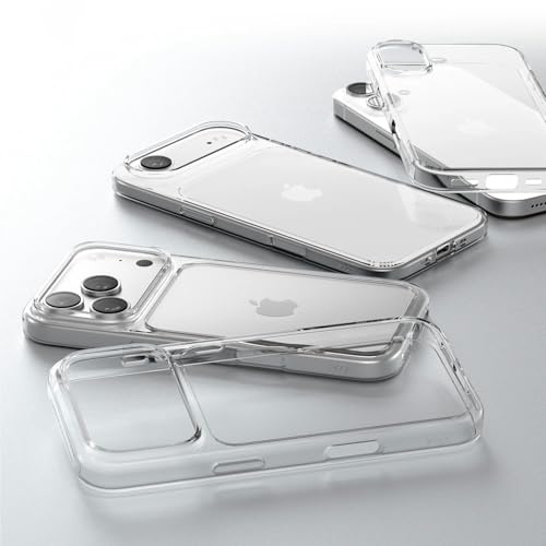 Transparent Compatible iPhone 17 Pro Max Case, Anti-Yellowing Military-Grade Protection 17 pro max Slim Phone Case.17 Pro Max Case