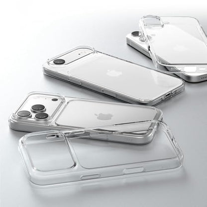 Transparent Compatible iPhone 17 Pro Max Case, Anti-Yellowing Military-Grade Protection 17 pro max Slim Phone Case.17 Pro Max Case
