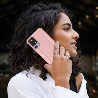 BELTRON Jitterbug Smart 4 Phone Case, Slim Industrial Strength Protective Grip Case with Reinforced Technology for TCL 40XL / Lively Jitterbug Smart4 (Pink) - color: Pink
