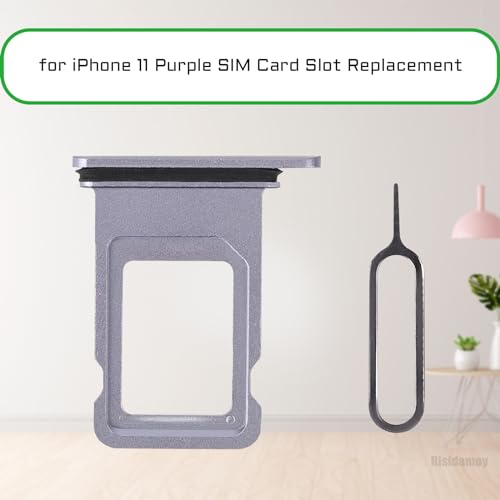 for iPhone 11 Purple Single SIM Card Tray Slot Replacement