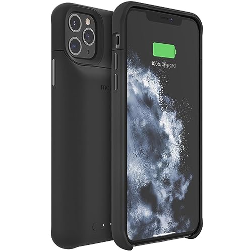 mophie 401004407 Juice Pack Access - Ultra-Slim Wireless Charging Battery Case - Made for Apple iPhone 11 Pro Max - Black - color: Black