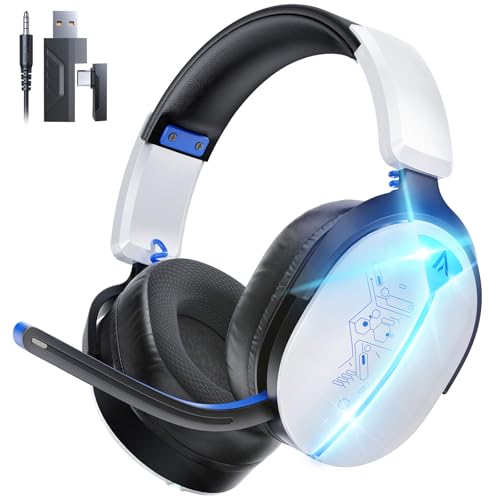 3-in-1 Wireless Gaming Headset, Mirror Gloss, 50mm Drivers, 7.1 Surround