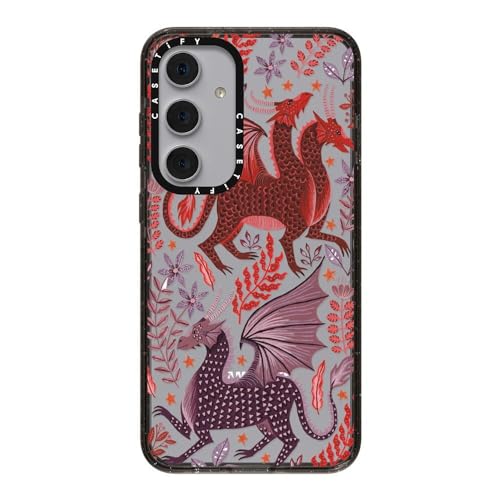 CASETiFY for Galaxy S24+ Case - Impact | 8.2 ft. 4x Military Grade Drop Protection | Red Dragon Mythical Magic | Black - color: Red Dragon Mythical Magic, size: Galaxy S24+ (6.7")