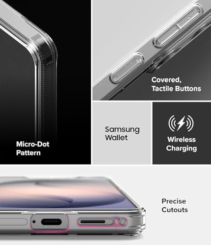 Ringke for Samsung Galaxy S26 Plus Case [Fusion Matte Clear] | Oil & Dirt Resistant, Anti-Fingerprint Technology Prevents Oily Smudges, Frosted Coating Feels Velvety Soft - size: Galaxy S26 Plus