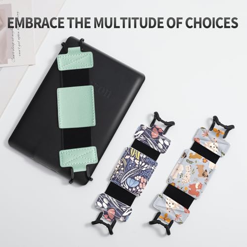 MoKo Soft Hand Strap for 6-8" Kindle eReaders Fire Tablet, Agave Green - color: Lychee Tequila Green, style: Soft Pu Strap
