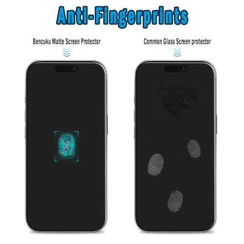 2 Pack Matte Privacy Screen Protector for iPhone 16 Pro Max