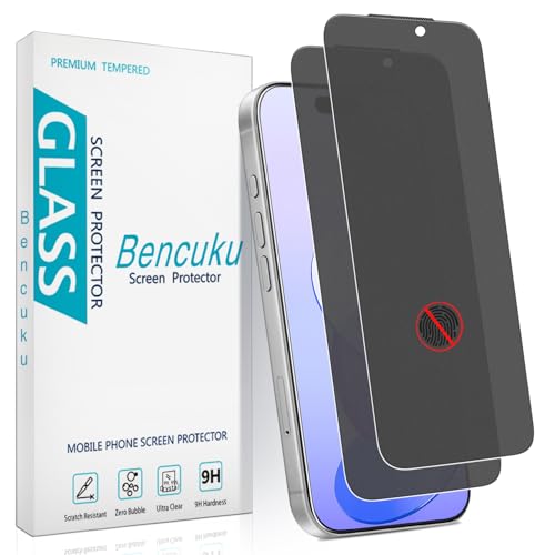 2 Pack Matte Privacy Screen Protector for iPhone 17 Pro - size: iPhone 17 Pro 6.3-Inch