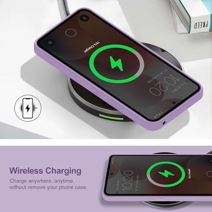 Silicone Case for Nothing Phone 3A Pro, Purple - color: Purple, size: Nothing Phone 3A Pro