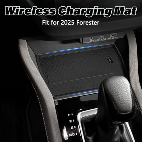 Wireless Charging Protective Mat Compatible with 2025 Subaru Forester