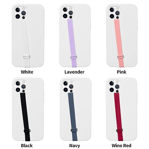 Sinjimoru C-Shaped Clip Finger Phone Grip, Silicone Strap, Black 200 - color: Black, size: 200