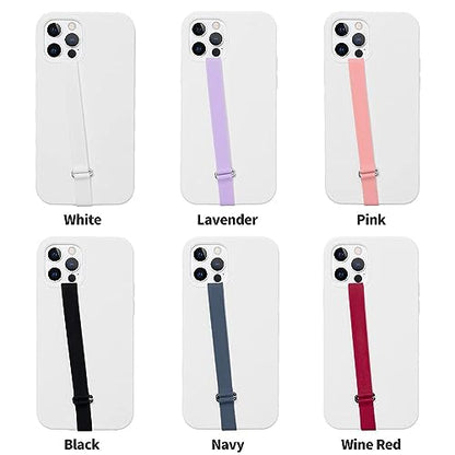 Sinjimoru C-Shaped Clip Finger Phone Grip, Silicone Strap, Black 200 - color: Black, size: 200
