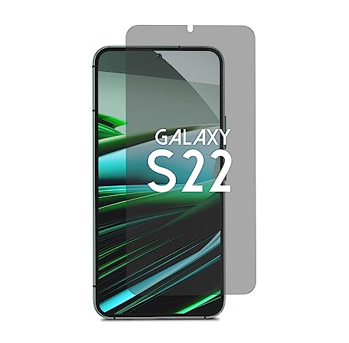 [1 Pack] Compatible for Samsung Galaxy S22 Privacy Screen Protector 6.1”,Samsung Galaxy S22 Anti-Glare Screen Protector Privacy,Support Fingerprint Unlock,Easy Installation,Scratch Resistant - size: Galaxy S22