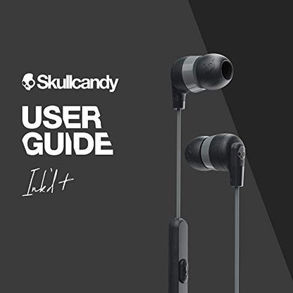 Skullcandy Ink’d+ Wired Earbuds with 3.5mm AUX Plug - Black - color: Black