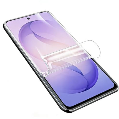 Hydrogel Screen Protector for Samsung Galaxy S26, Flexible TPU Protective Film [Not Tempered Glass][High Sensitivity][HD Clear][Fingerprint Support] - color: Samsung Galaxy S26