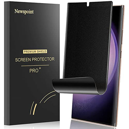 Galaxy S23 Ultra Matte Privacy Screen Protector, [Case Friendly] [Support Fingerprint Unlock] Flexible TPU Film for Samsung Galaxy S23 Ultra 5G, Anti-Scratch, Touch Sensitive - size: for Samsung Galaxy S23 Ultra
