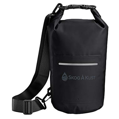 Skog Å Kust DrySak Roll Top Waterproof Bag, 5, 10 & 20 Liter - color: Black, size: 5 Liter